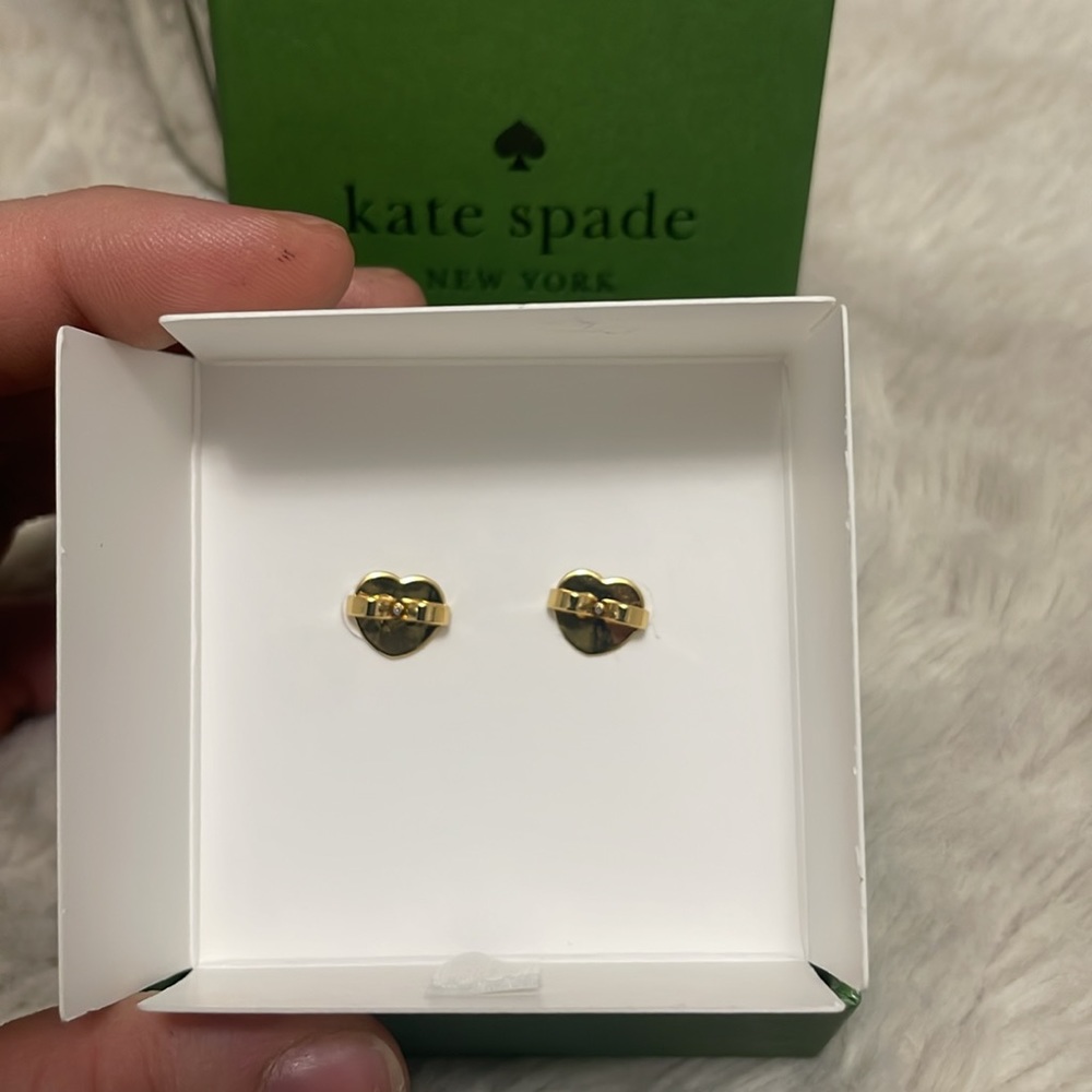 ✨Kate Spade-My Love Pavé Heart Studs✨ - Picture 5 of 8